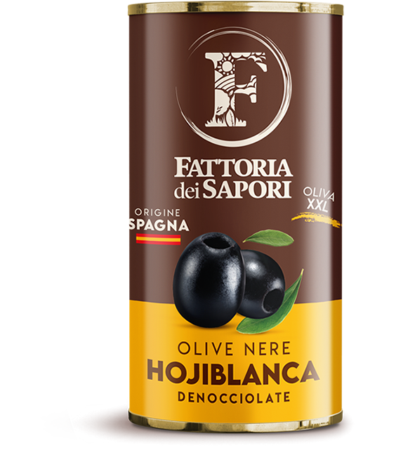 olive hojiblanca nere 350g in latta olive hojiblanca nere 350g in latta