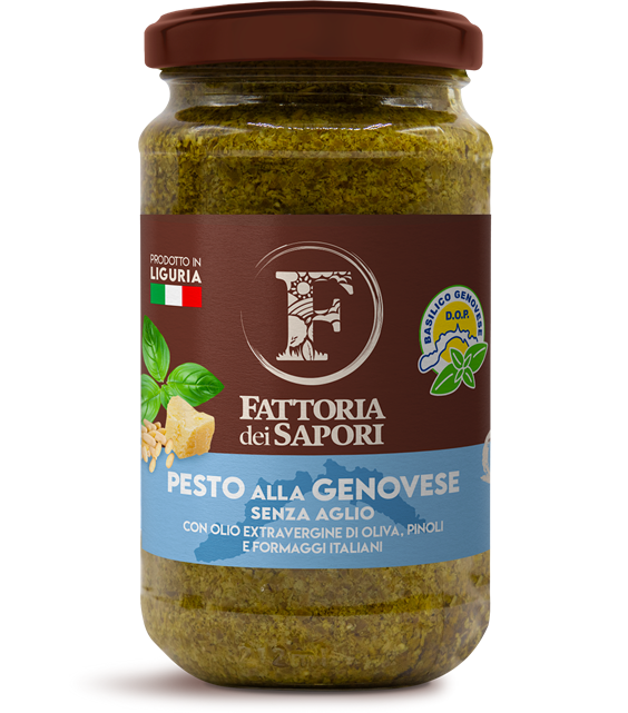 pesto alla genovese senza aglio 180g pesto alla genovese senza aglio 180g