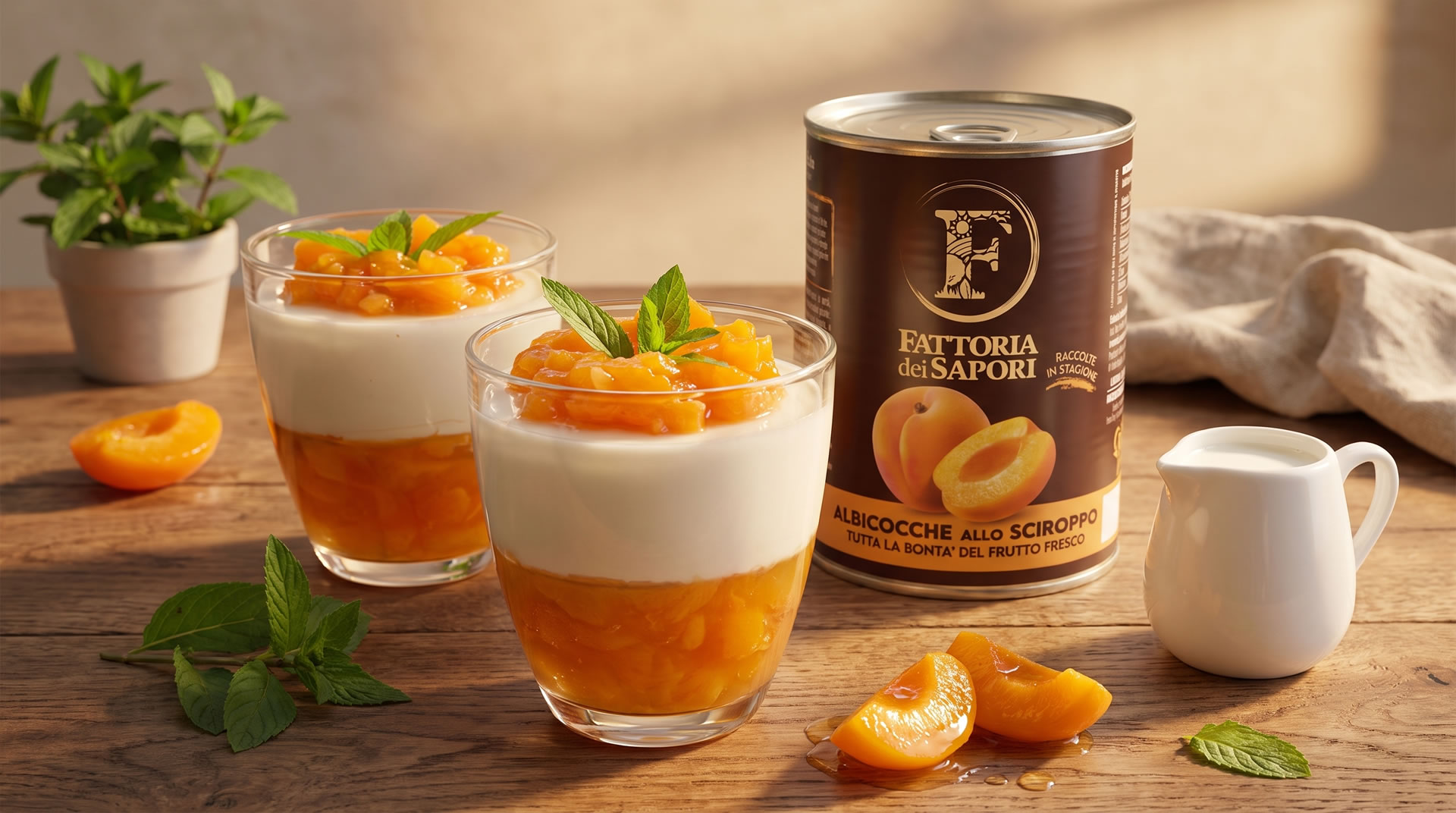 PANNA COTTA ALLE ALBICOCCHE