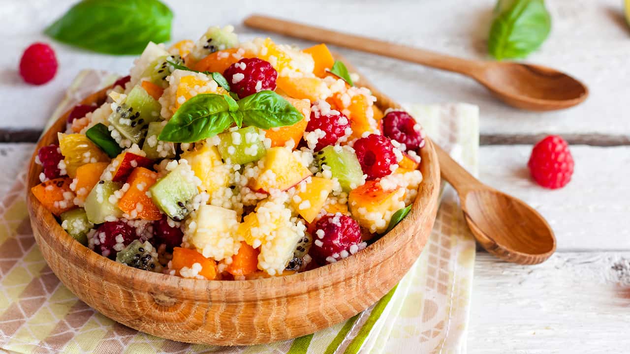 COUSCOUS DOLCE CON MACEDONIA