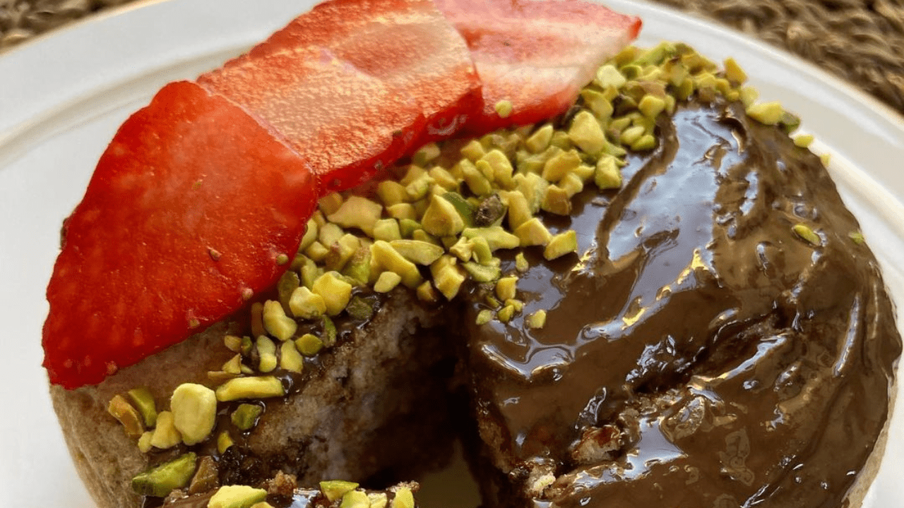 CICCIO PANCAKE GRANELLA PISTACCHIO FRAGOLE & NOCCIOLATA