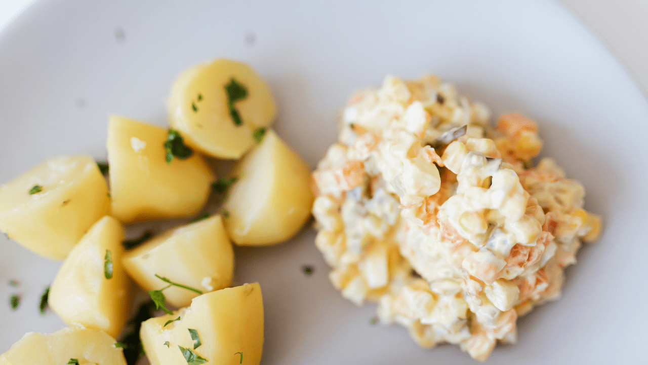 INSALATA DI PATATE E CARCIOFI