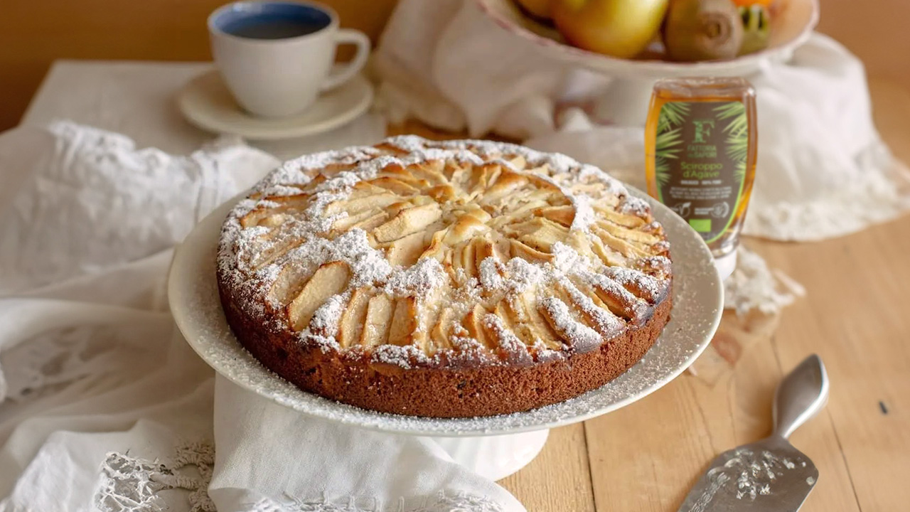 Torta di mele e sciroppo d’Agave