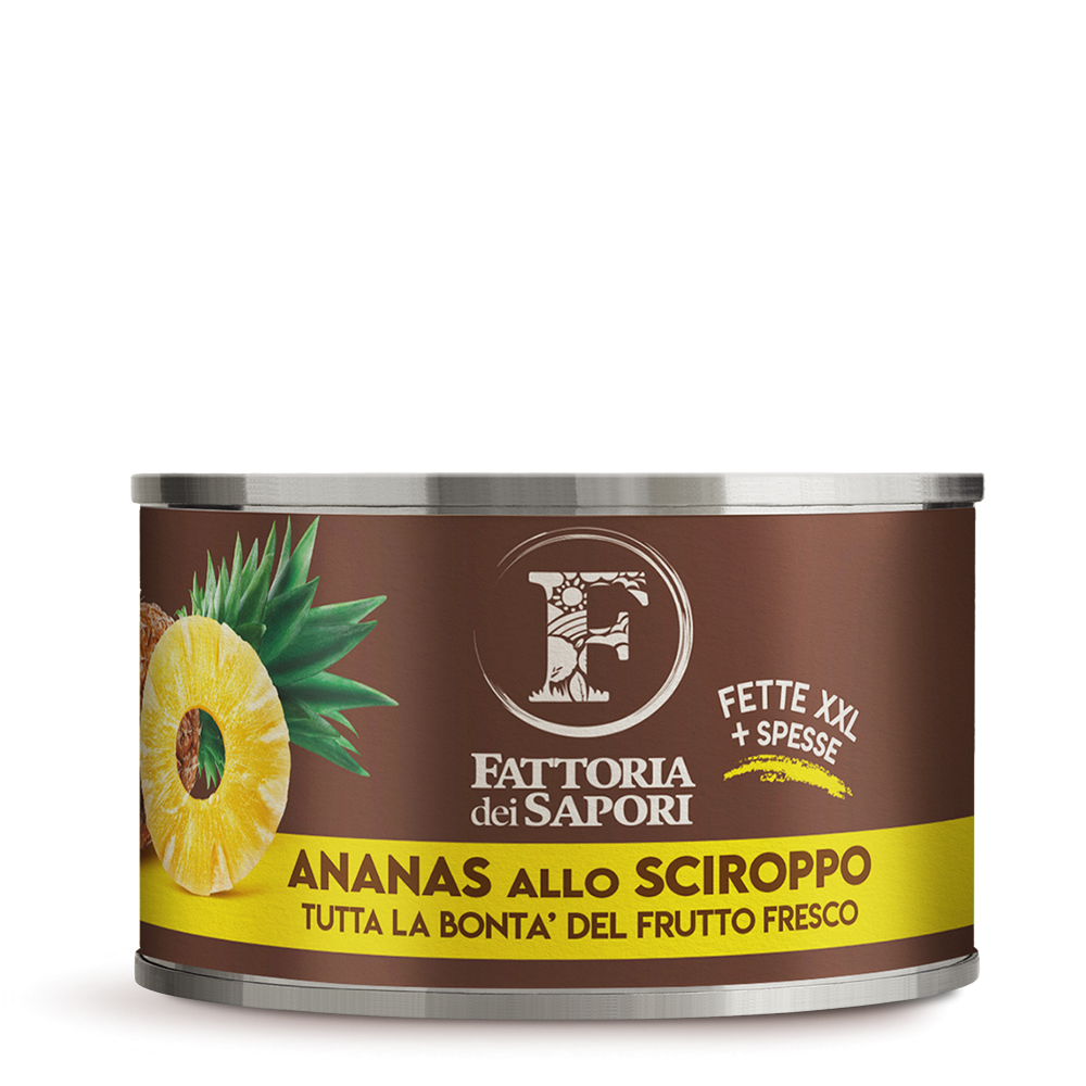Ananas allo sciroppo