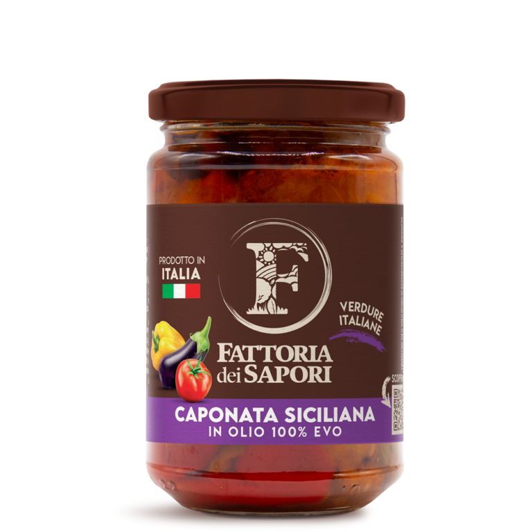 CAPONATA SICILIANA IN OLIO EVO