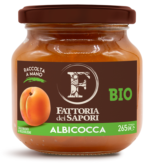 confettura albicocca bio 265g