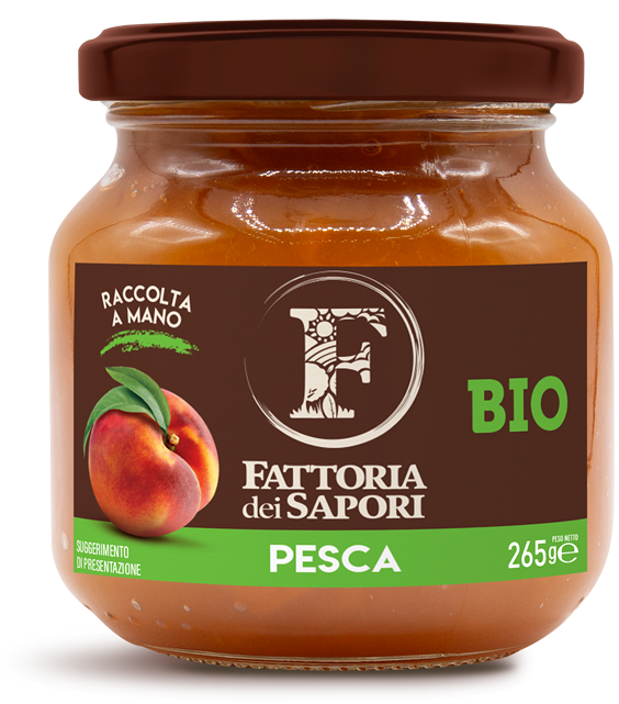 confettura pesca bio 265g