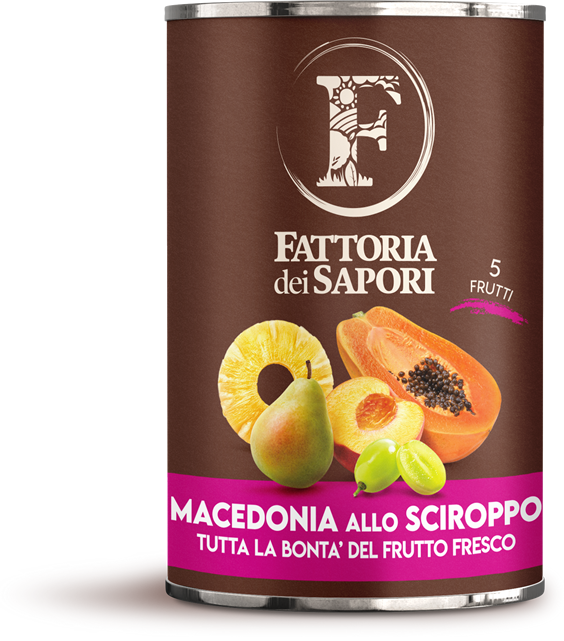 macedonia allo sciroppo 415g