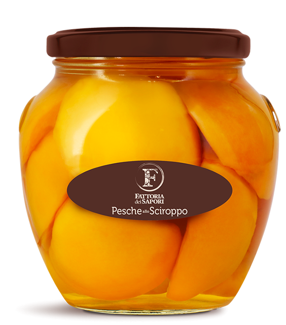 Pesche allo sciroppo leggero