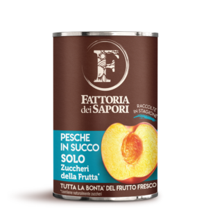pesche in succo d'uva 410g