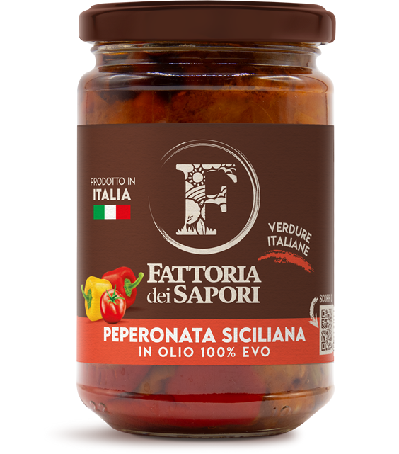 pepronata siciliana 280g fattoria dei sapori