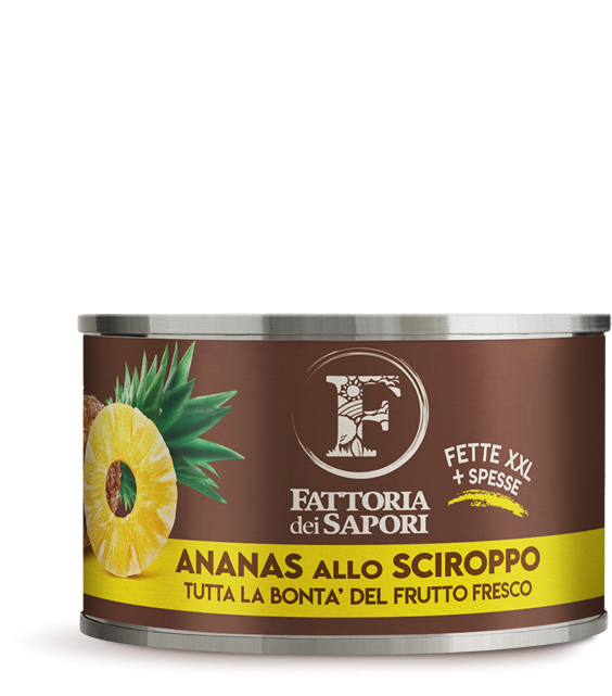 ananas allo sciroppo 410g xxl