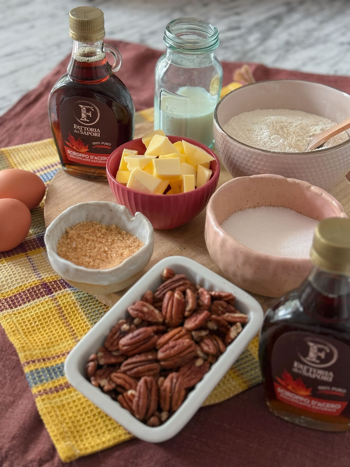 Pecan muffins con sciroppo d’acero-001 Pecan muffins con sciroppo d’acero-001