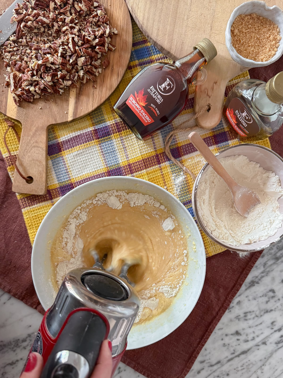 Pecan muffins con sciroppo d’acero-005 Pecan muffins con sciroppo d’acero-005