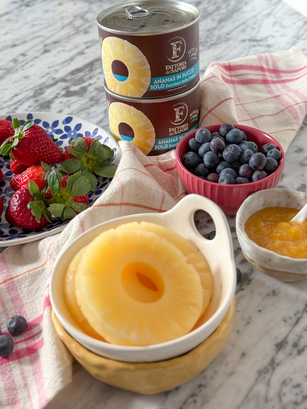 Sfoglie con l’ananas Sfoglie con l’ananas