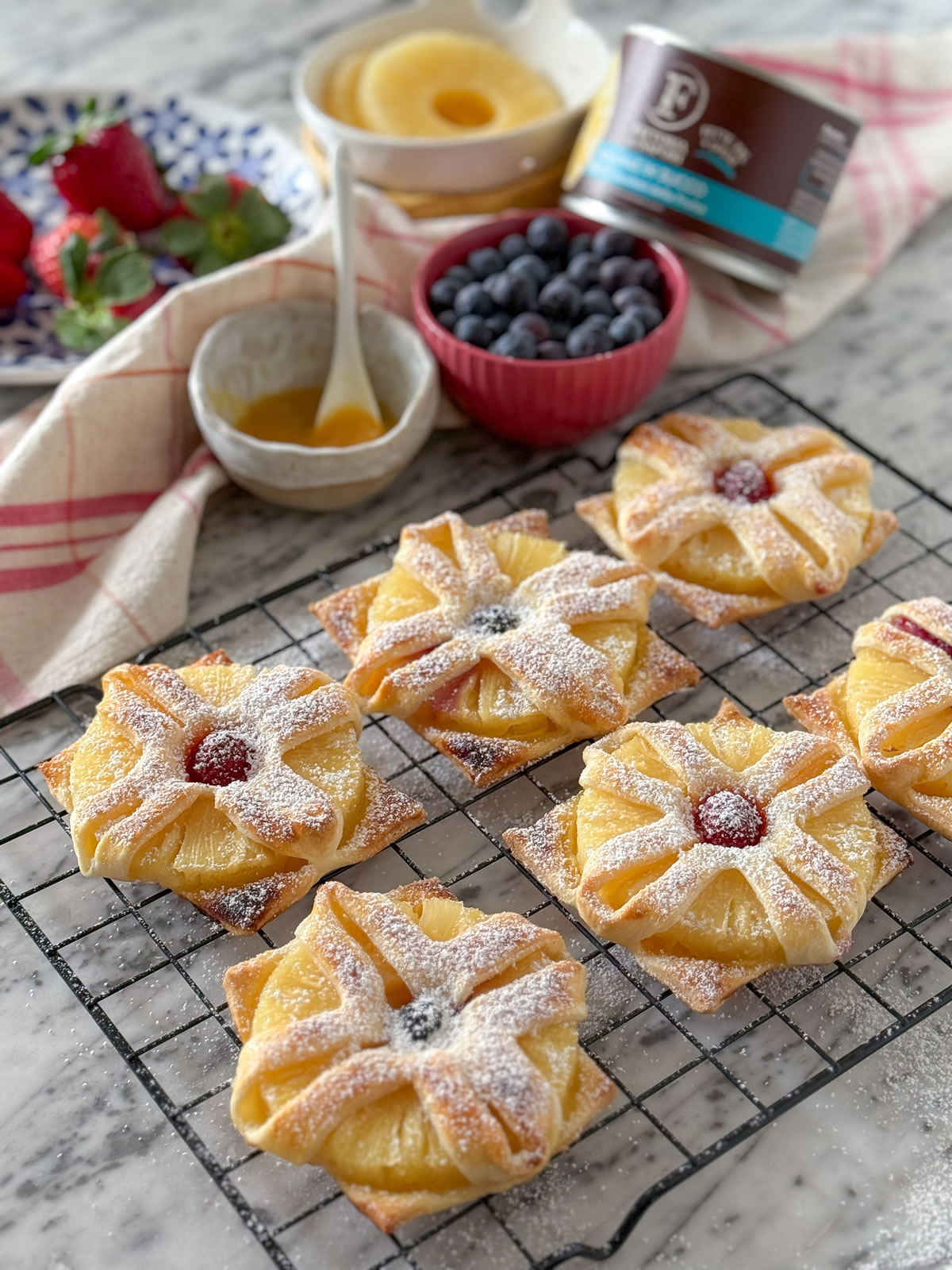 Sfoglie con l’ananas Sfoglie con l’ananas