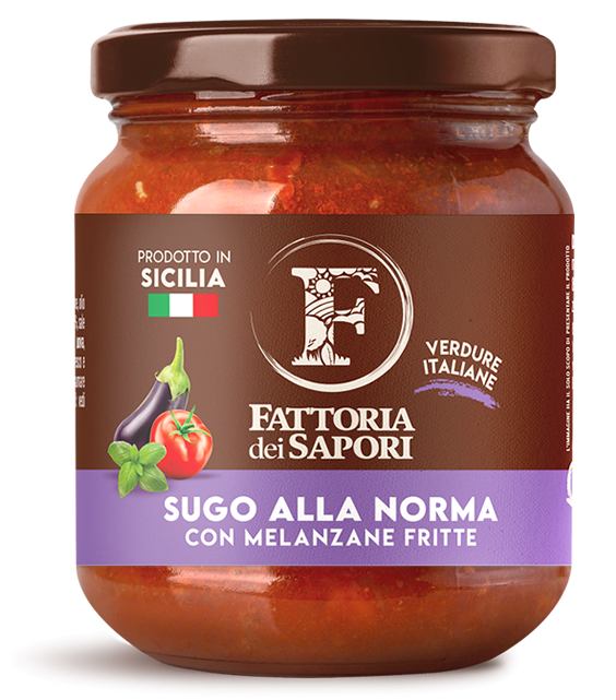 Sugo alla norma con melanzane fritte 180g
