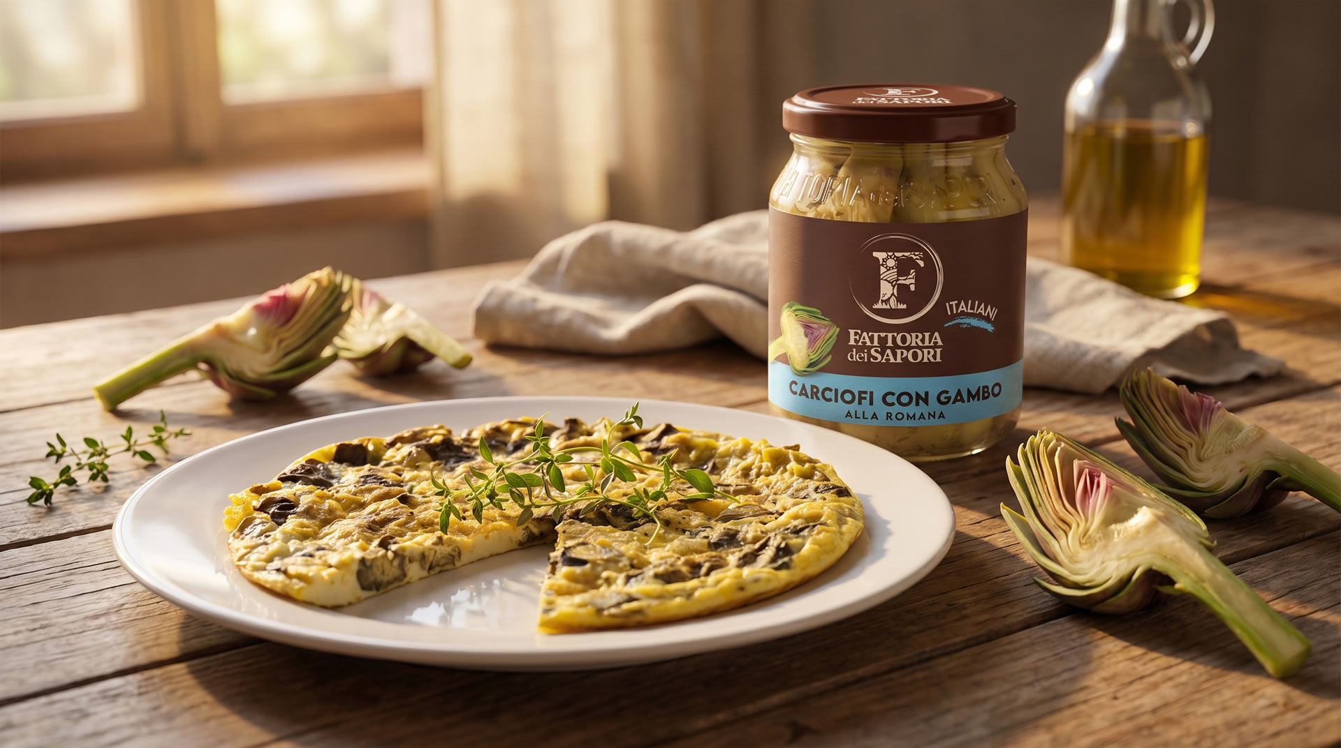 FRITTATA CON CARCIOFI
