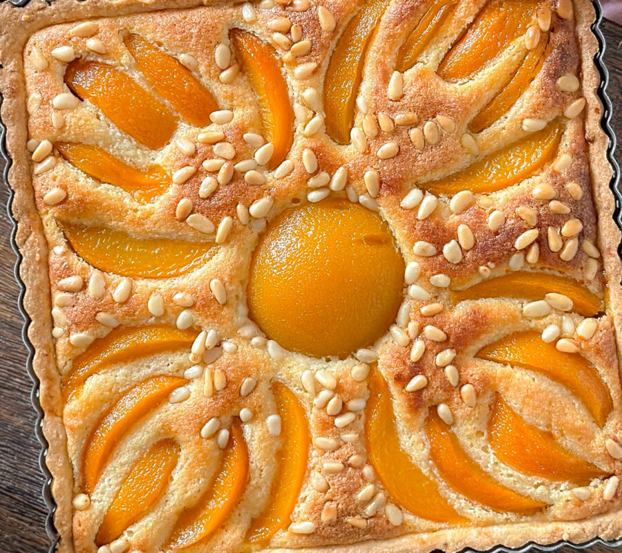 Crostata pesche allo sciroppo e frangipane FDS Crostata pesche allo sciroppo e frangipane FDS